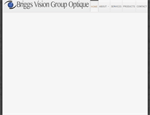 Tablet Screenshot of briggsvisiongroupoptique.com